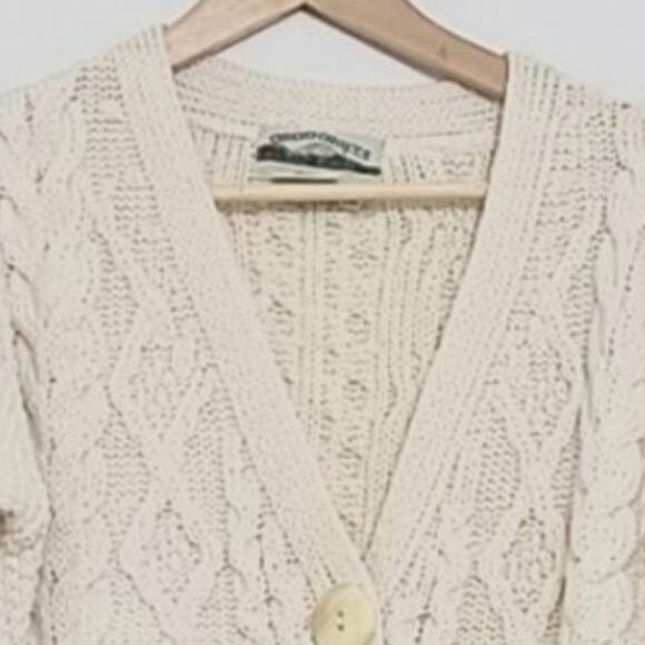 Aran Craft Chunky Merino Wool Sweater - Picture 2 of 8